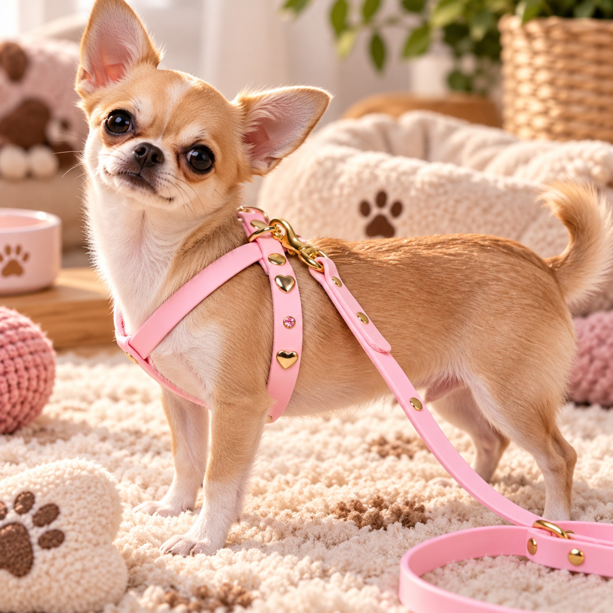 Set Pettorina e Guinzaglio Biothane per Cani